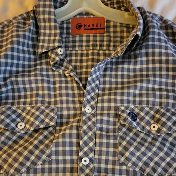 Mandi L/S Checkered Plaid Shirt (GG) - Picture 2 of 4